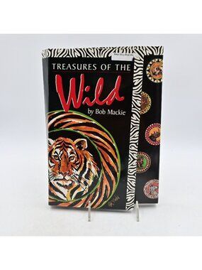 Bob Mackie Stationery Portfolio Blank Tiger Cards Envelopes Vintage